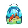 Disney Rox & Rouky - Loungefly Mini Rucksack Forest - The Fox & the Hound