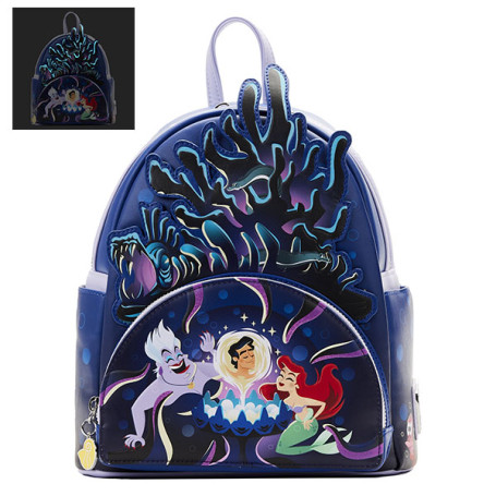 Disney Die kleine Meerjungfrau - Loungefly Mini Rucksack Ursula Lair