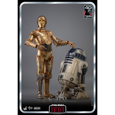 Hot Toys Star Wars - C-3PO MMS 1/6 - Return of the Jedi 40th Anniversary
