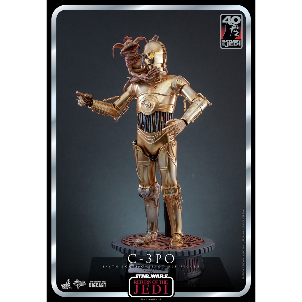 Hot Toys Star Wars - C-3PO MMS 1/6 - Return of the Jedi 40th Anniversary