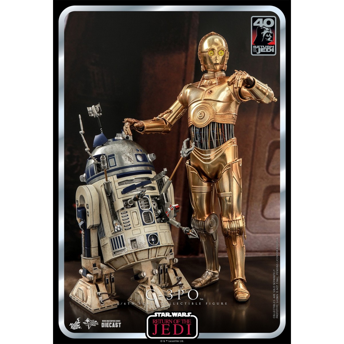 Hot Toys Star Wars - C-3PO MMS 1/6 - Return of the Jedi 40th Anniversary