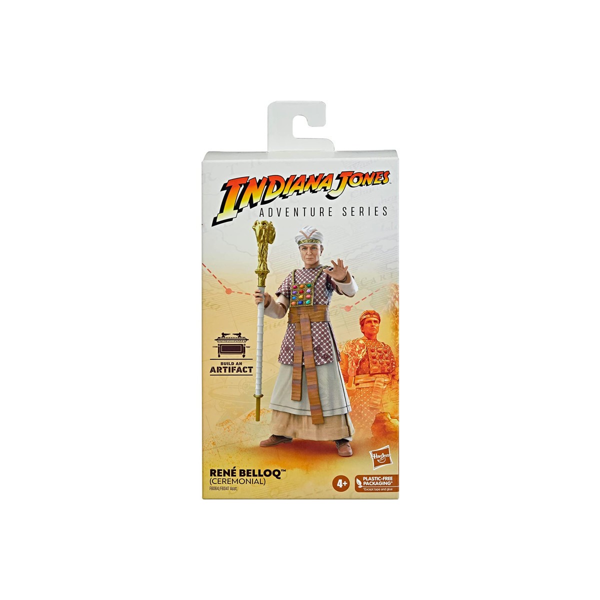 Hasbro - René Belloq (Ceremonial) - Indiana Jones Adventure Series: Die Abenteurer des verlorenen Schatzes 1/12
