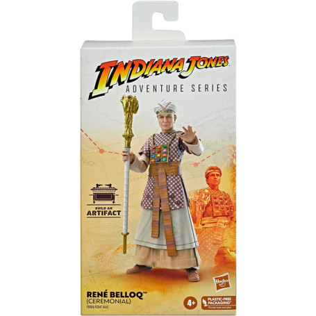 Hasbro - René Belloq (Ceremonial) - Indiana Jones Adventure Series: Die Abenteurer des verlorenen Schatzes 1/12