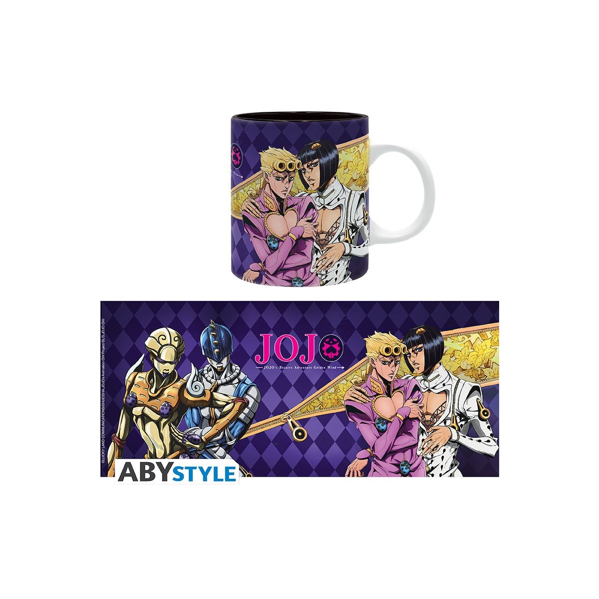 ABYstyle - JOJO'S BIZARRE ADVENTURE - Becher - 320 ml - Giorno & Bruno