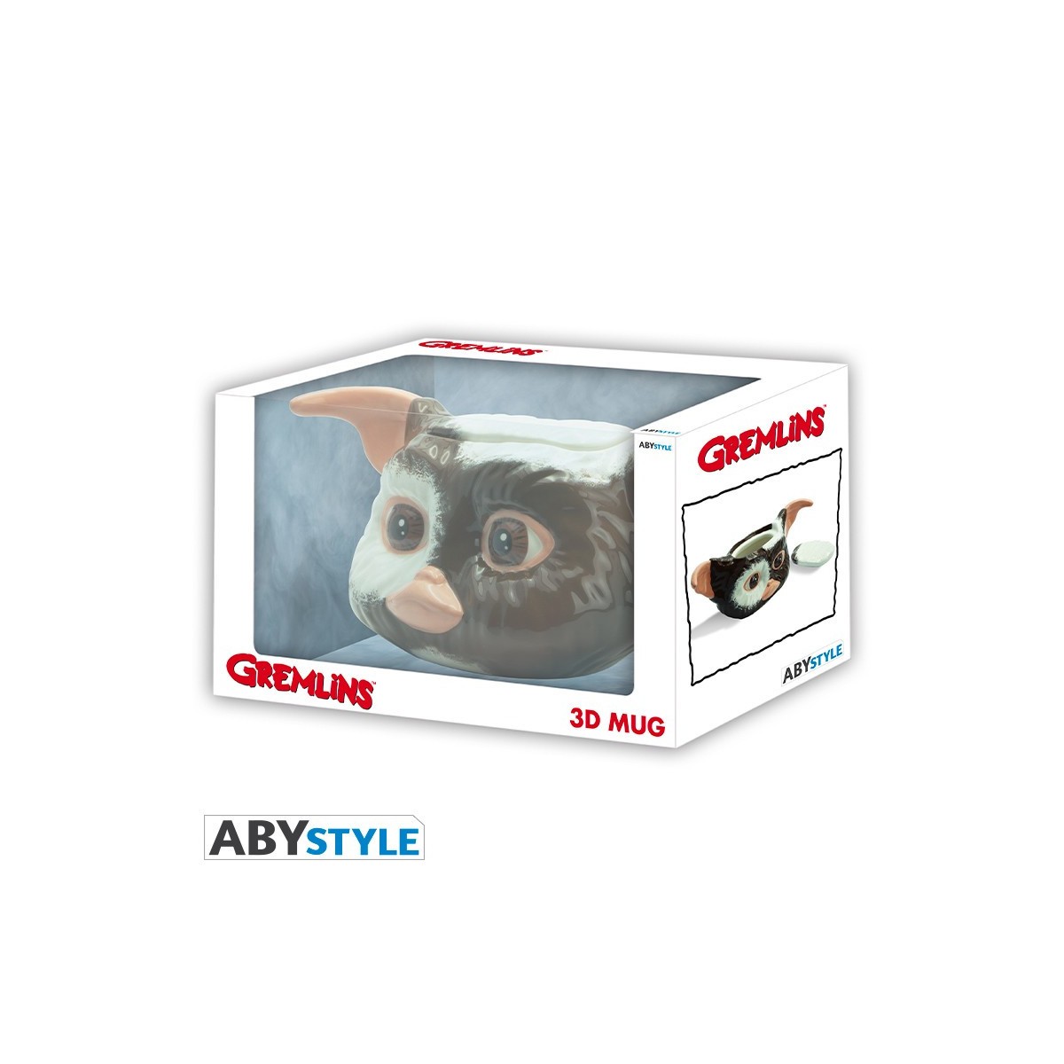 ABYstyle - GREMLINS - 3D Becher - 200 ml - GIZMO