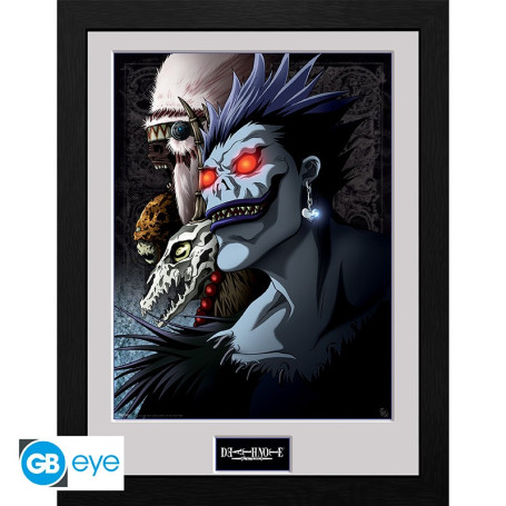 ABYstyle - DEATH NOTE - Gerahmter Abzug "Shinigami" (30x40)