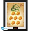 ABYstyle - Dragon Ball Z - Gerahmter Abzug "Dragon Balls und Shenron" (30x40)