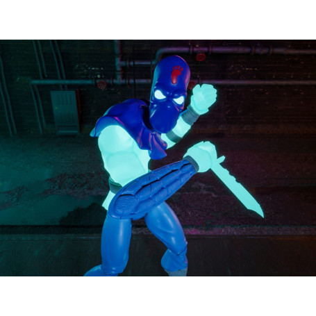 Super 7 - TMNT Ultimates GLOW-IN-THE-DARK FOOT SOLDIER Exclusive - Teenage Mutant Ninja Turtles