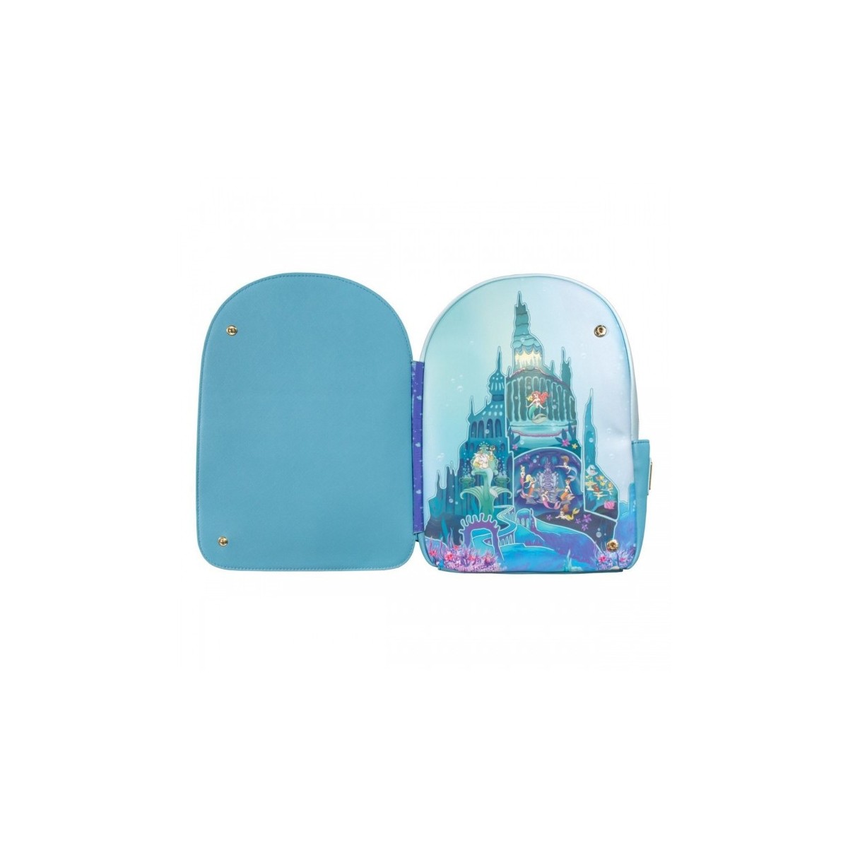 Disney Die kleine Meerjungfrau - Loungefly Mini Rucksack Schloss 