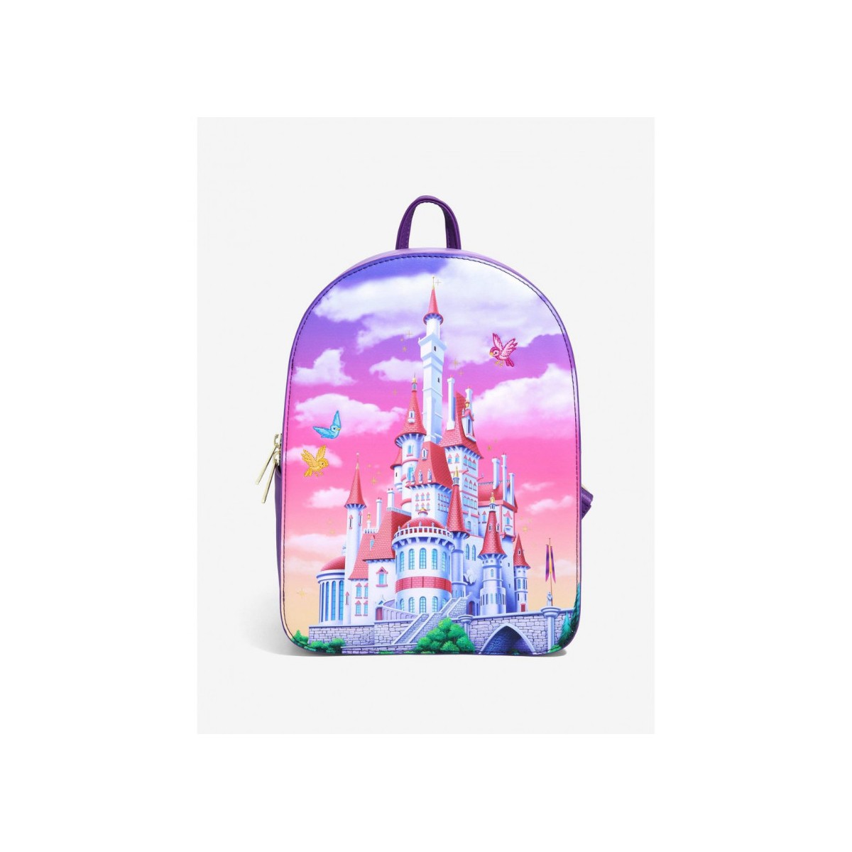 Disney Die Schöne & das Biest - Loungefly Mini Rucksack Schloss 