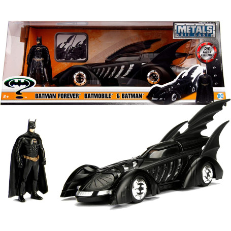 Jada Toys - Hollywood Rides - 1995 Batman Forever Batmobile 1/24 Metals Diecast 