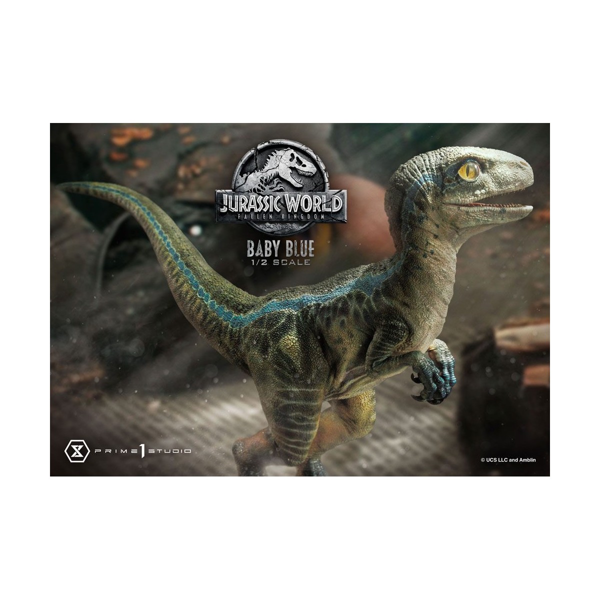Prime 1 Studio - Jurassic World: Fallen Kingdom - Baby Blue 1/2 Scale Statue