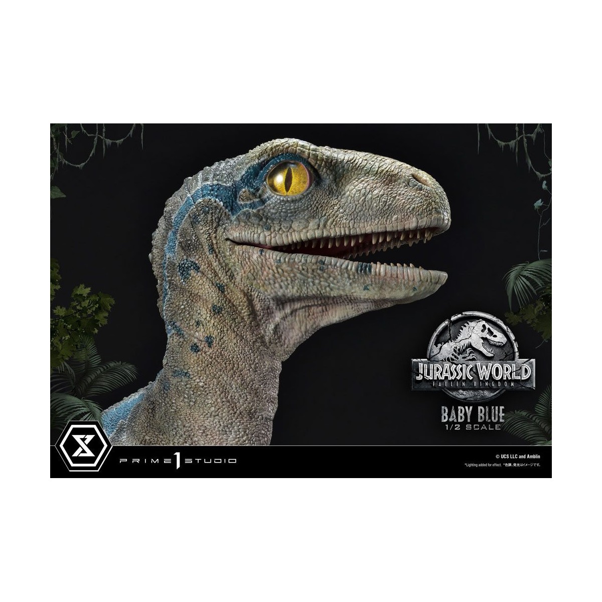 Prime 1 Studio - Jurassic World: Fallen Kingdom - Baby Blue 1/2 Scale Statue