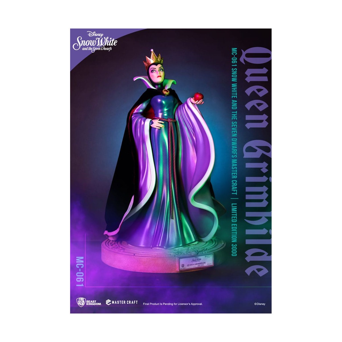 Beast Kingdom Disney Schneewittchen und die 7 Zwerge - Queen Grimhilde Master Craft 