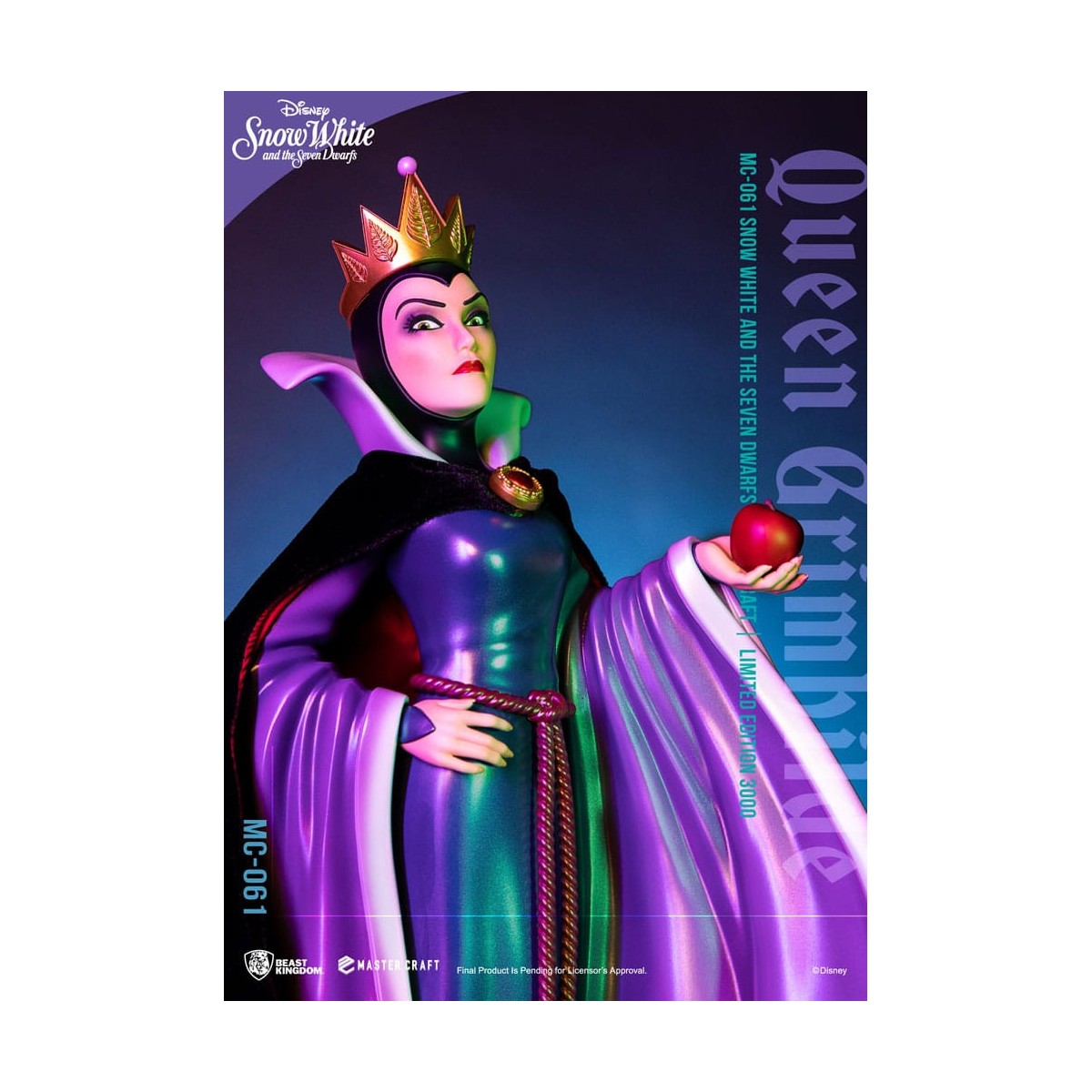 Beast Kingdom Disney Schneewittchen und die 7 Zwerge - Queen Grimhilde Master Craft 