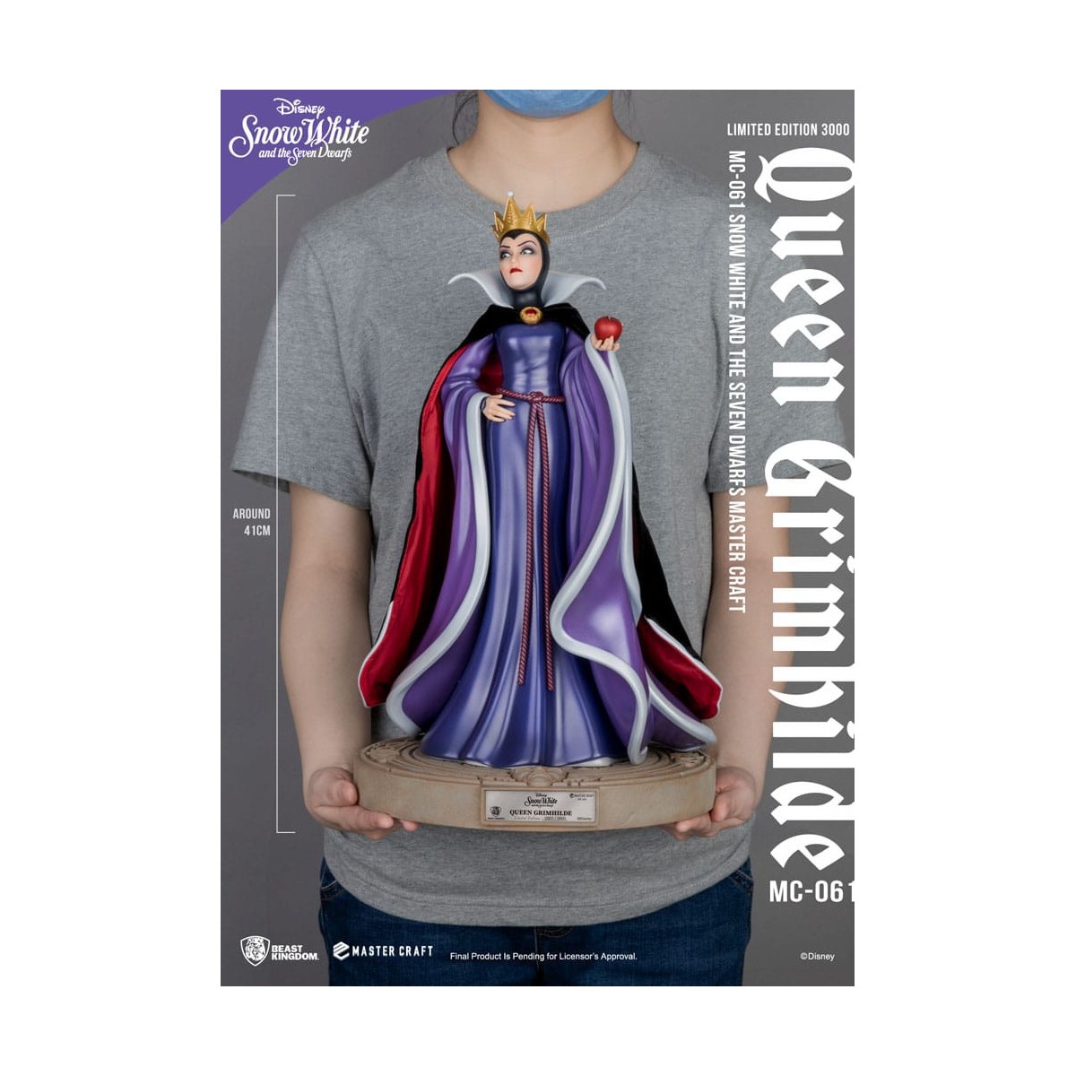 Beast Kingdom Disney Schneewittchen und die 7 Zwerge - Queen Grimhilde Master Craft 