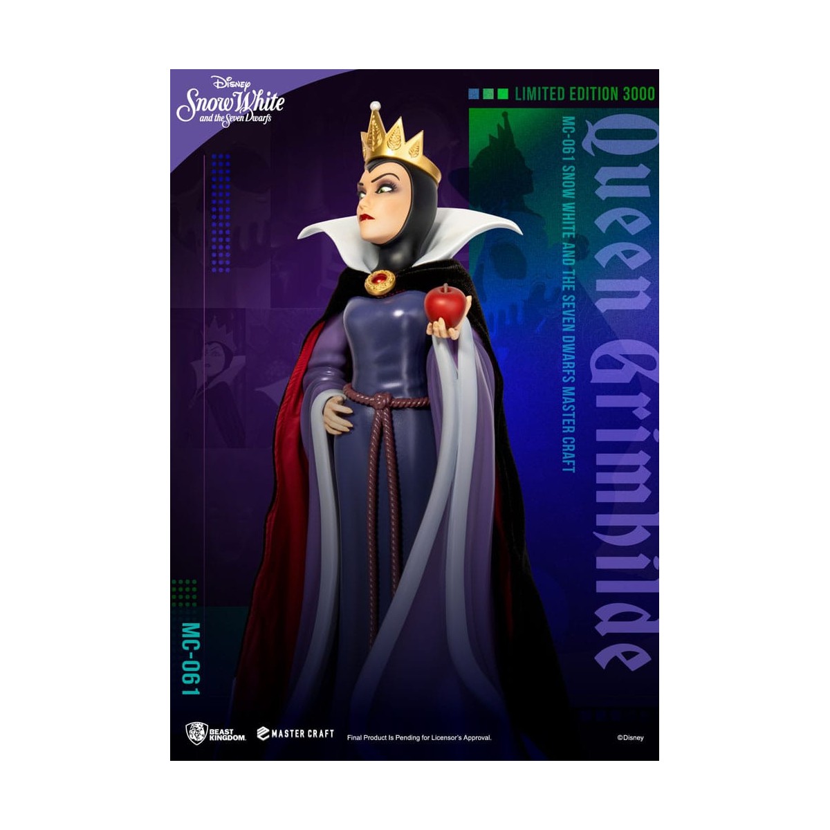 Beast Kingdom Disney Schneewittchen und die 7 Zwerge - Queen Grimhilde Master Craft 