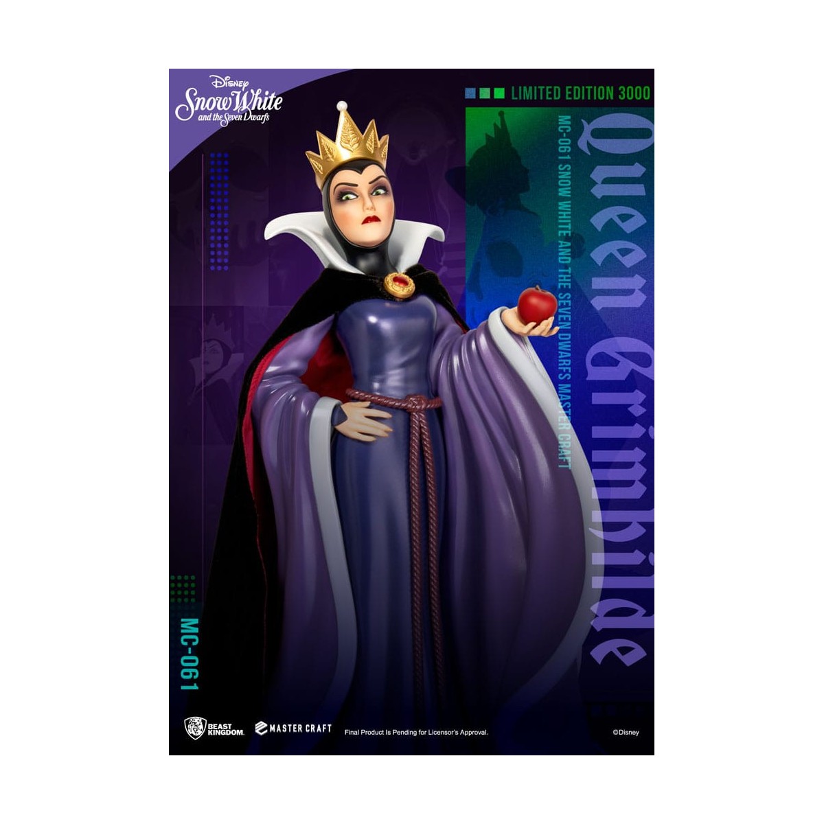 Beast Kingdom Disney Schneewittchen und die 7 Zwerge - Queen Grimhilde Master Craft 