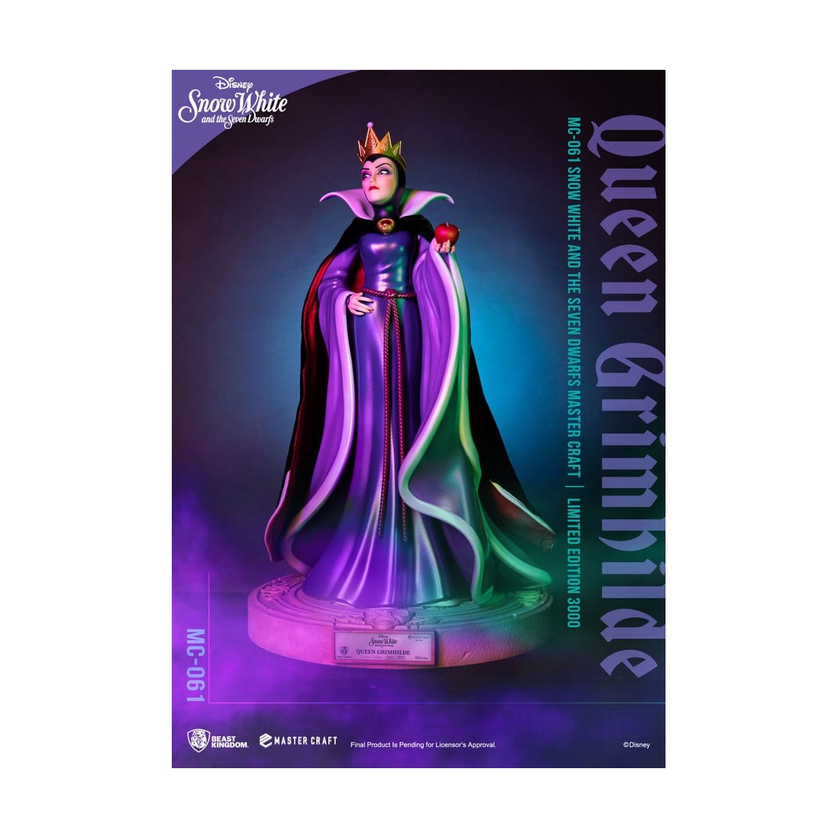 Beast Kingdom Disney Schneewittchen und die 7 Zwerge - Queen Grimhilde Master Craft 