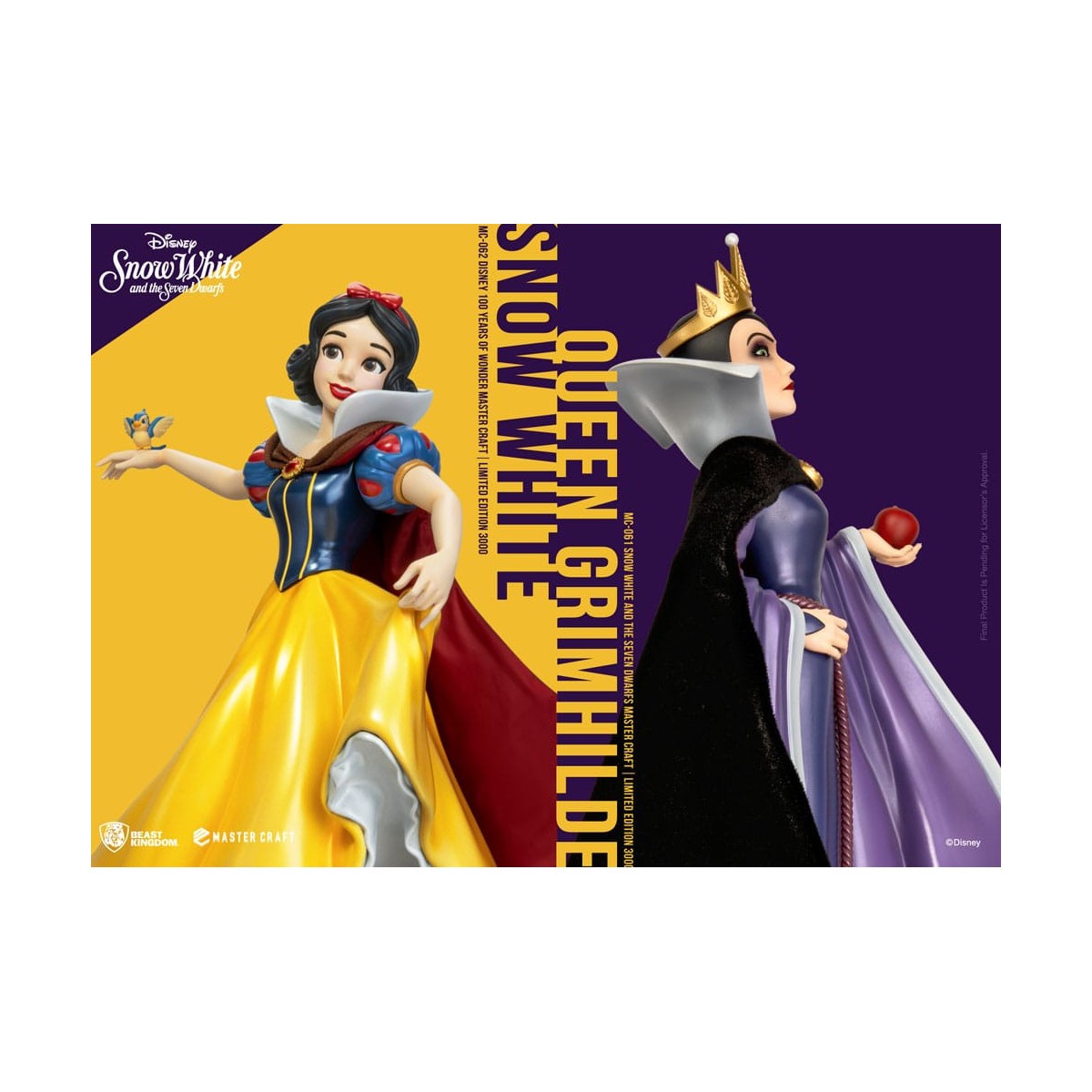 Beast Kingdom Disney Schneewittchen und die 7 Zwerge - Queen Grimhilde Master Craft 