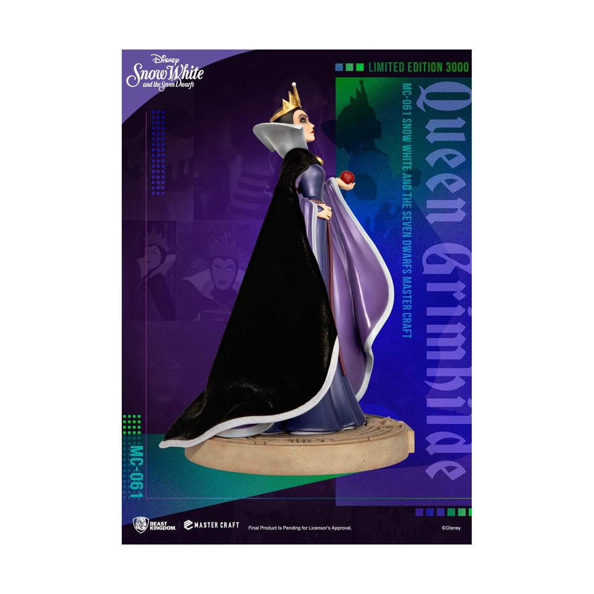 Beast Kingdom Disney Schneewittchen und die 7 Zwerge - Queen Grimhilde Master Craft 