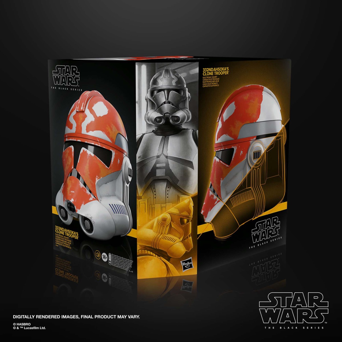Hasbro - Elektronischer Premium-Helm Phase II Clone Trooper - Star Wars Black Series