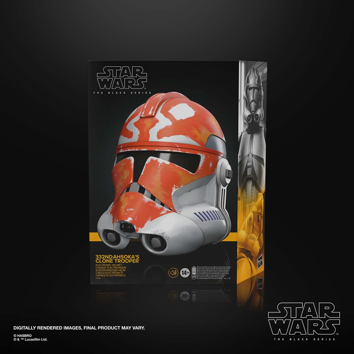 Hasbro - Elektronischer Premium-Helm Phase II Clone Trooper - Star Wars Black Series