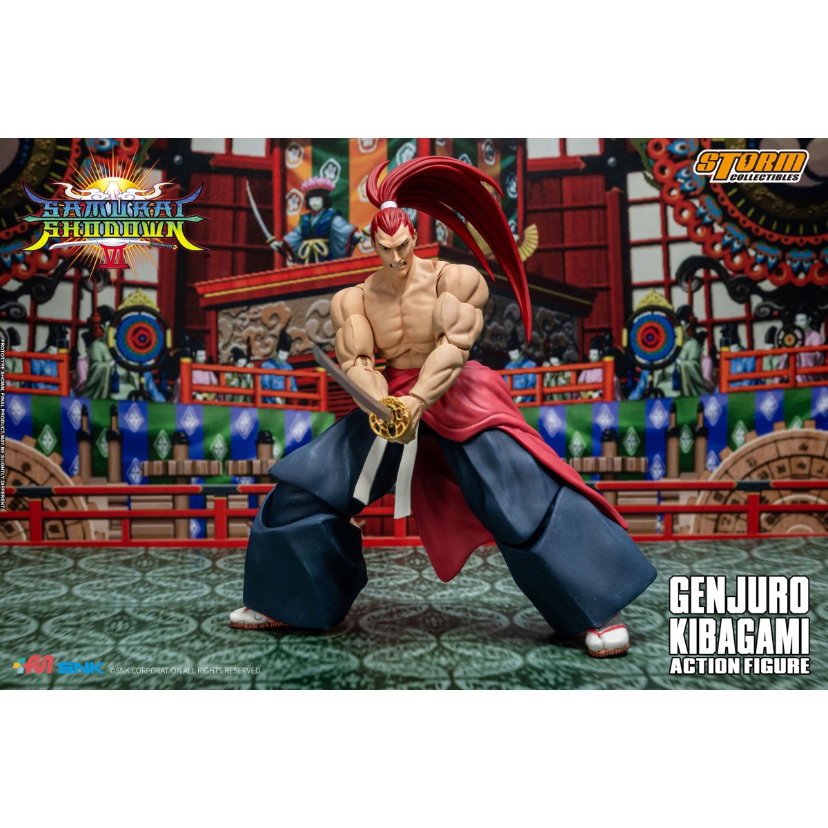 Storm Collectibles - Samurai Shodown VI - GENJURO KIBAGAMI 1/12