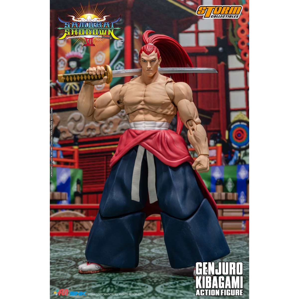 Storm Collectibles - Samurai Shodown VI - GENJURO KIBAGAMI 1/12