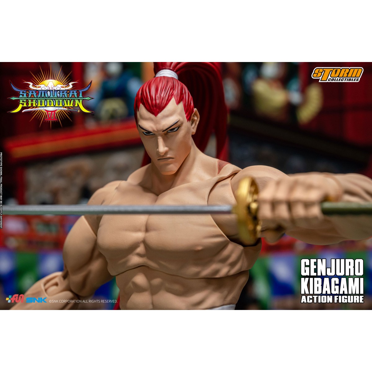 Storm Collectibles - Samurai Shodown VI - GENJURO KIBAGAMI 1/12