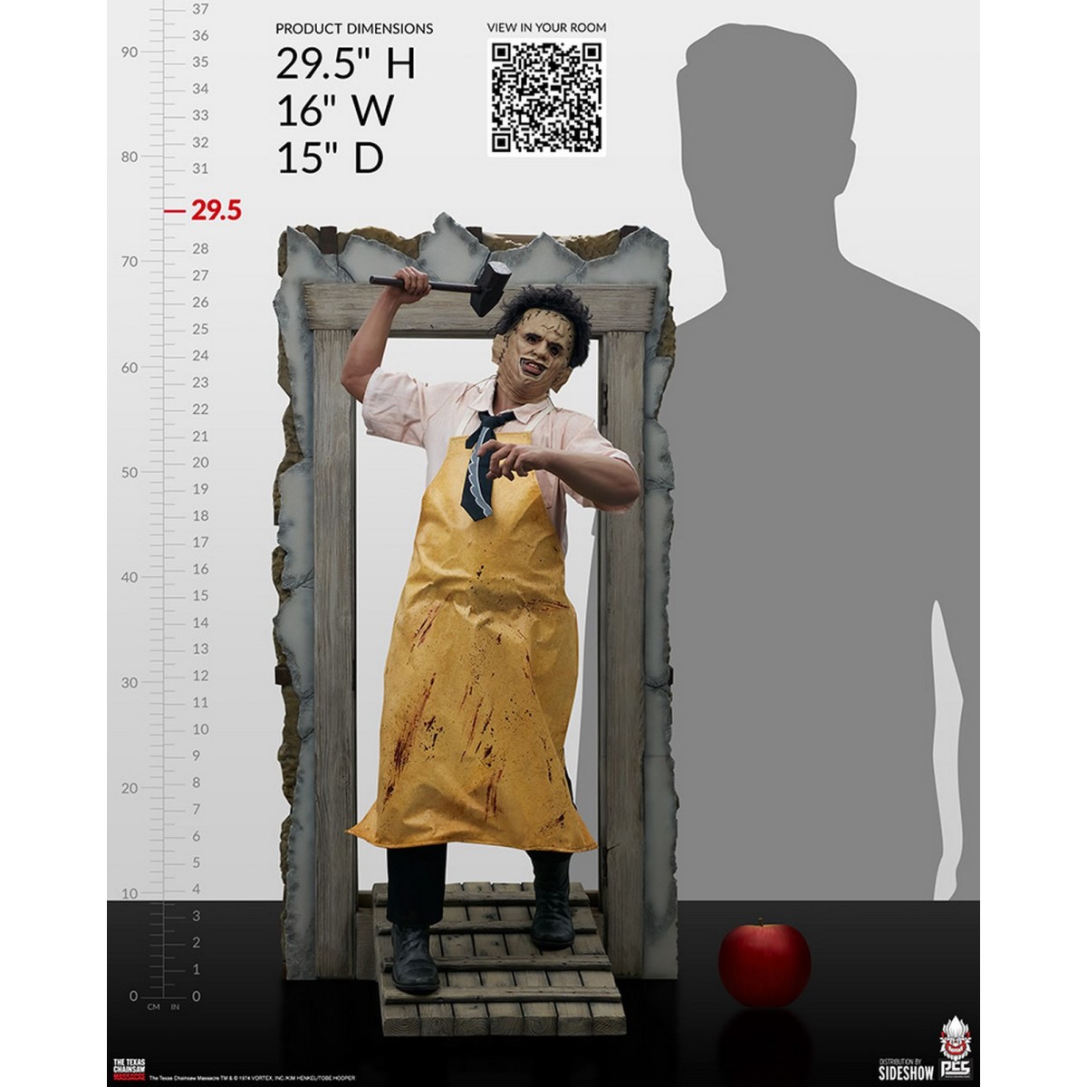 Premium Collectibles Studio - Das Texas Chainsaw Massaker: Leatherface - Der Schlächter 1:3 Scale Statue