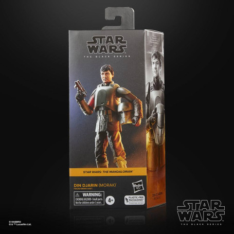 Star Wars Black Series - Din Djarin (Morak) in Trooper Disguise - The Mandalorian