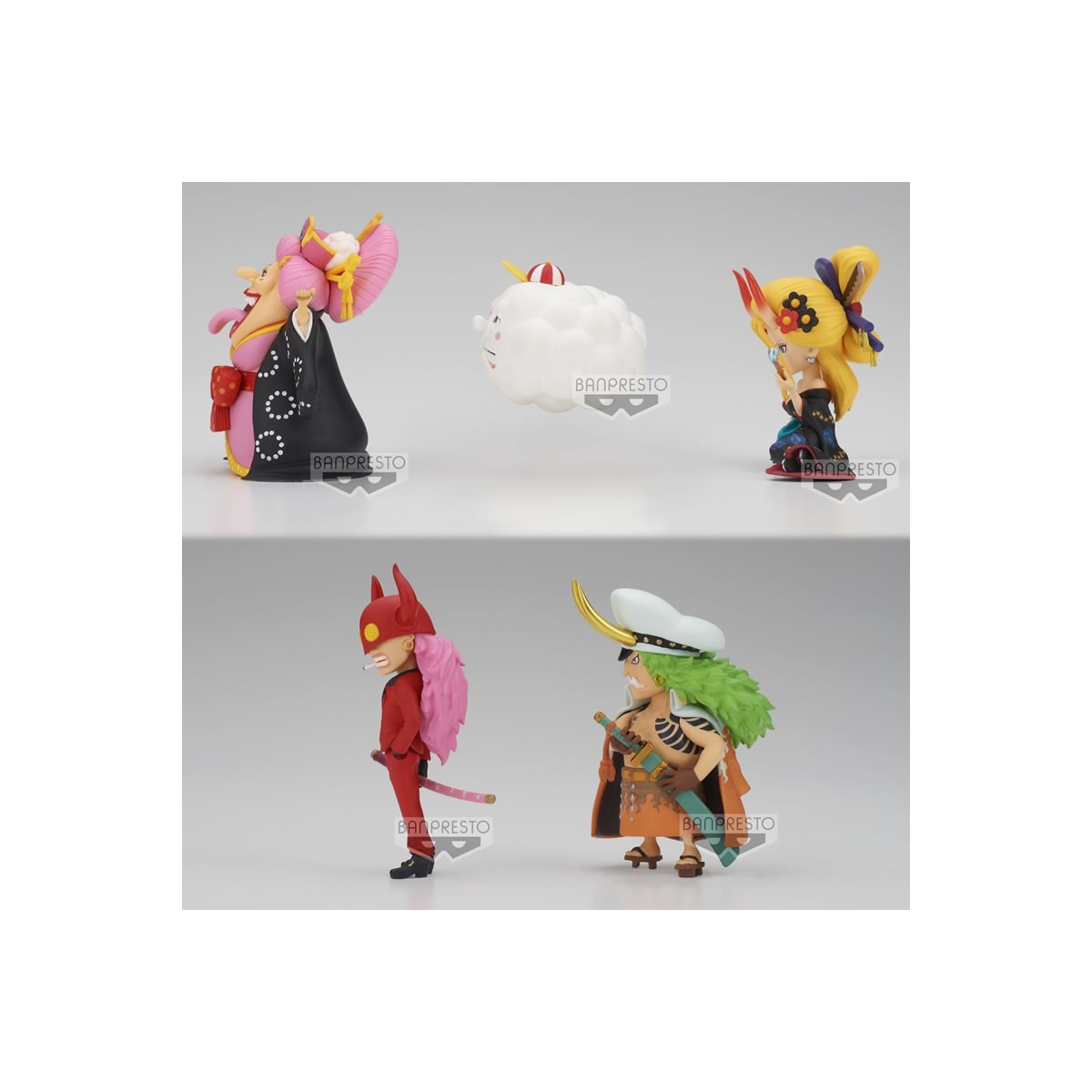 Banpresto One Piece - WCF WANOKUNI ONIGASHIMA Vol. 1 - Serie von 5 Figuren