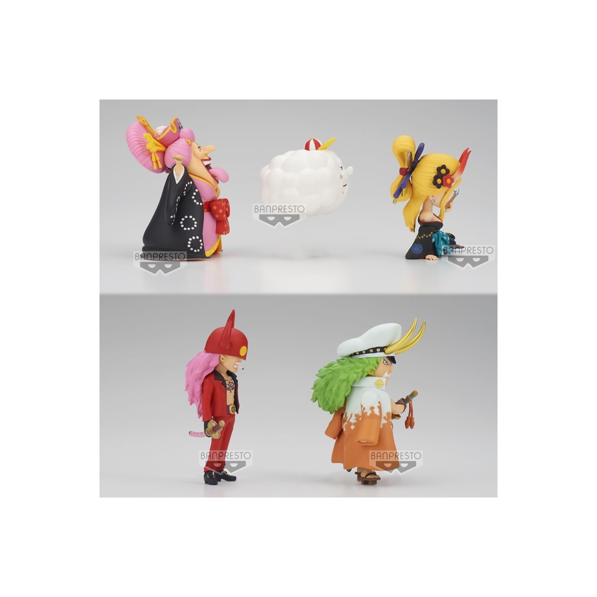 Banpresto One Piece - WCF WANOKUNI ONIGASHIMA Vol. 1 - Serie von 5 Figuren