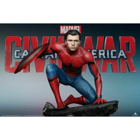 Queen Studios - Spider-Man 1/4 Statue Regular Edition - Captain America: Civil War