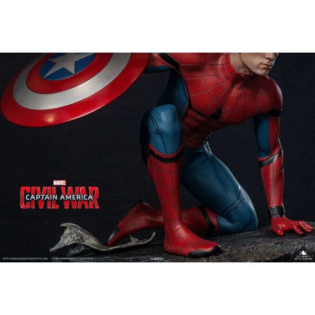 Queen Studios - Spider-Man 1/4 Statue Regular Edition - Captain America: Civil War