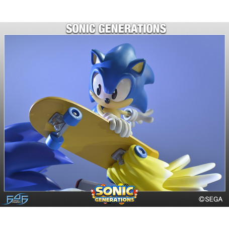 First For Figures Sonic Generations Diorama Statue