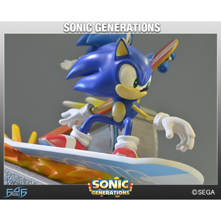 First For Figures Sonic Generations Diorama Statue