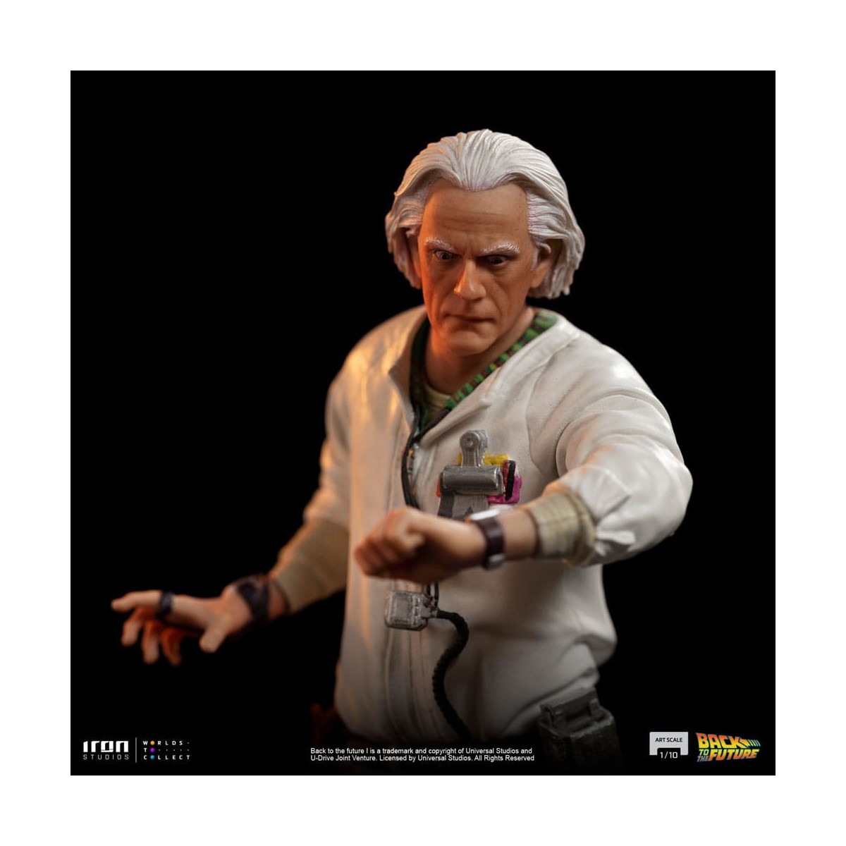 Iron Studios - BTTF - Doc Brown Back to the Future - BDS Art Scale