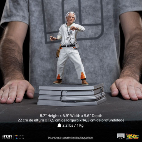 Iron Studios - BTTF - Doc Brown Back to the Future - BDS Art Scale