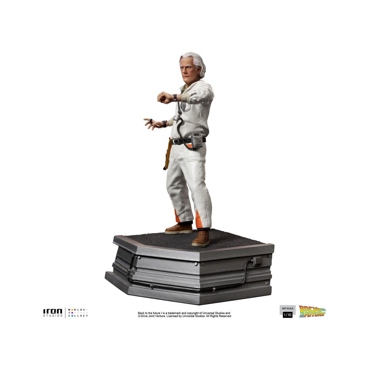 Iron Studios - BTTF - Doc Brown Back to the Future - BDS Art Scale