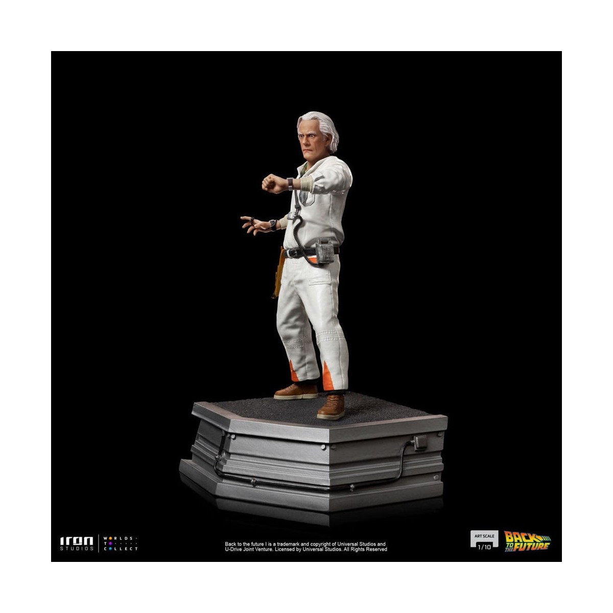 Iron Studios - BTTF - Doc Brown Back to the Future - BDS Art Scale