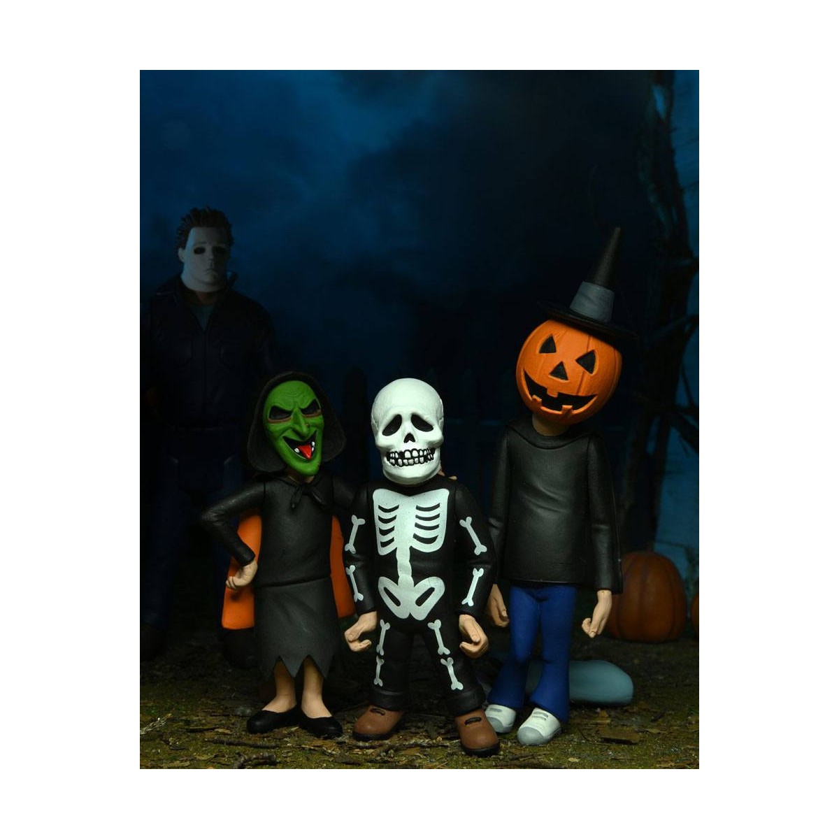 Neca - Toony Terrors - 3er-Pack Trick or Treaters Figuren - Halloween 3: Das Blut des Zauberers