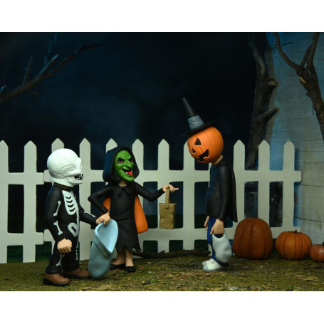 Neca - Toony Terrors - 3er-Pack Trick or Treaters Figuren - Halloween 3: Das Blut des Zauberers