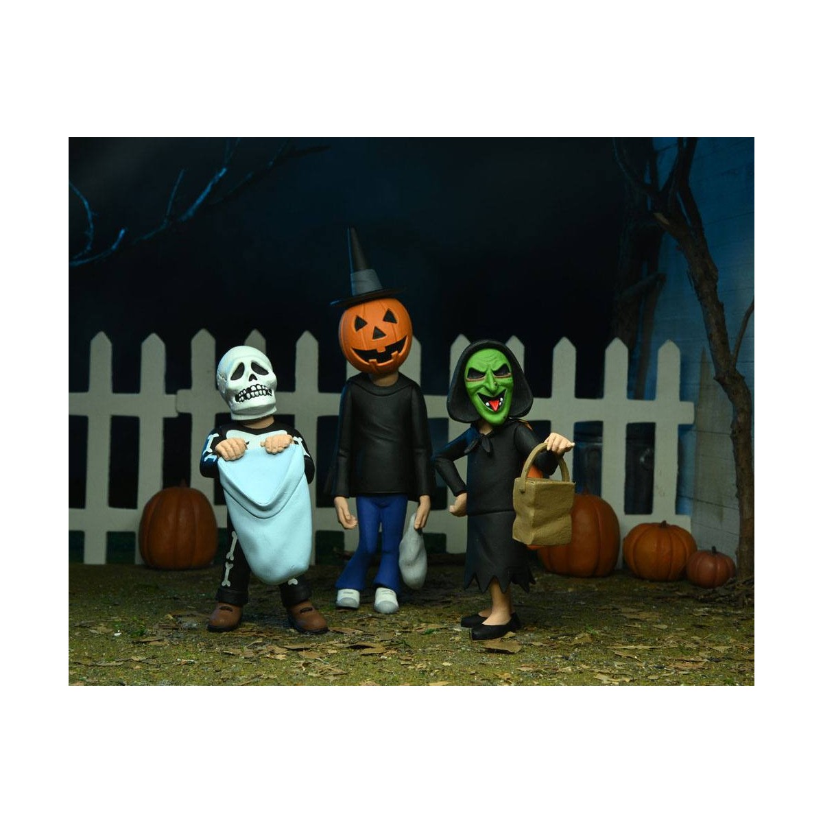 Neca - Toony Terrors - 3er-Pack Trick or Treaters Figuren - Halloween 3: Das Blut des Zauberers