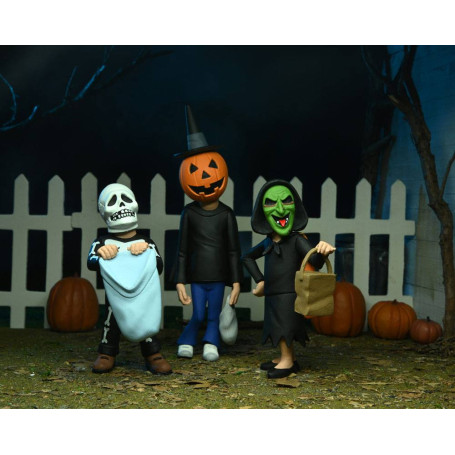 Neca - Toony Terrors - 3er-Pack Trick or Treaters Figuren - Halloween 3: Das Blut des Zauberers