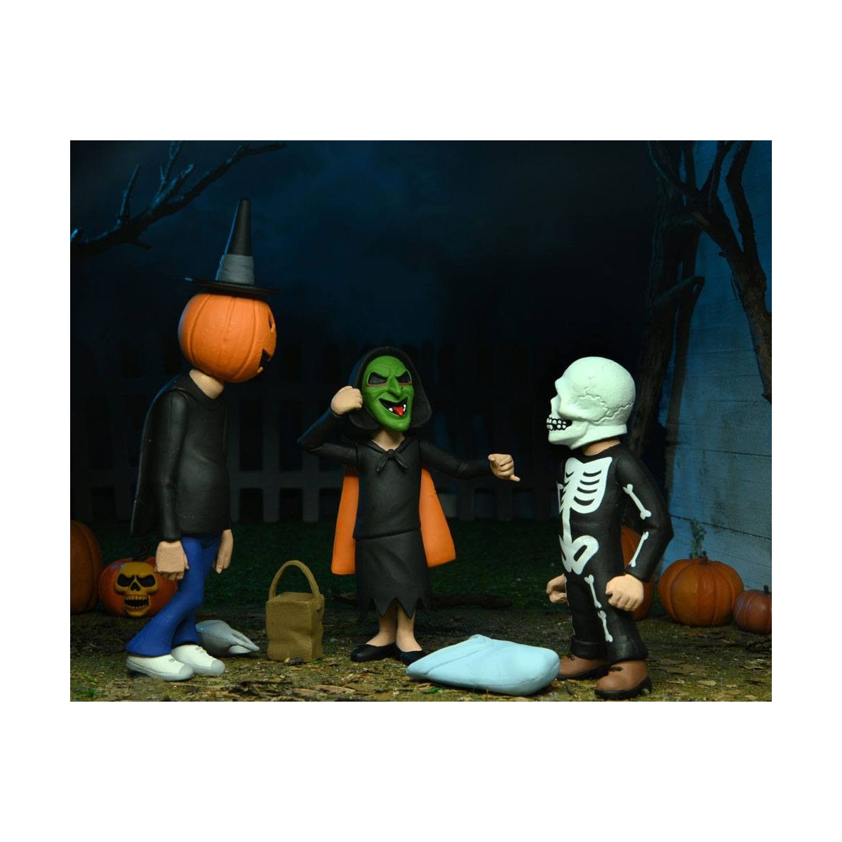 Neca - Toony Terrors - 3er-Pack Trick or Treaters Figuren - Halloween 3: Das Blut des Zauberers