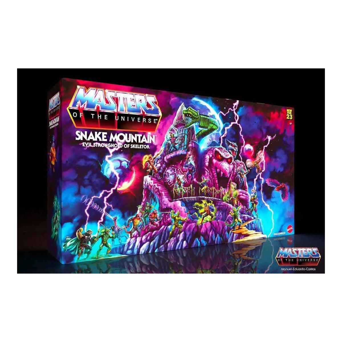 Masters of the Universe ORIGINS - Snake Mountain - Das Schloss des Malefiz