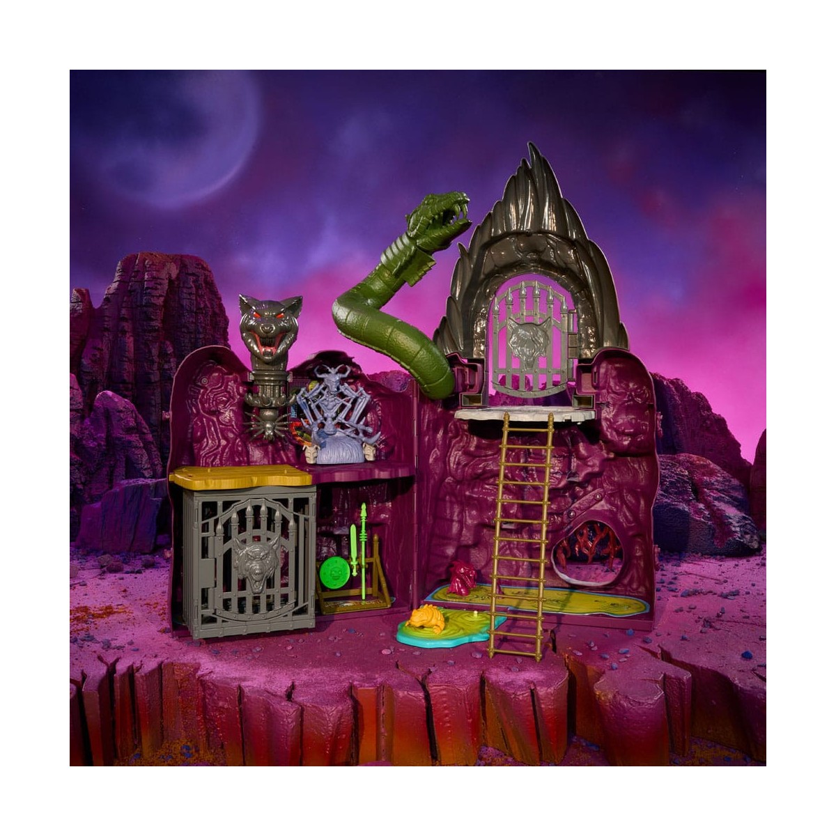 Masters of the Universe ORIGINS - Snake Mountain - Das Schloss des Malefiz