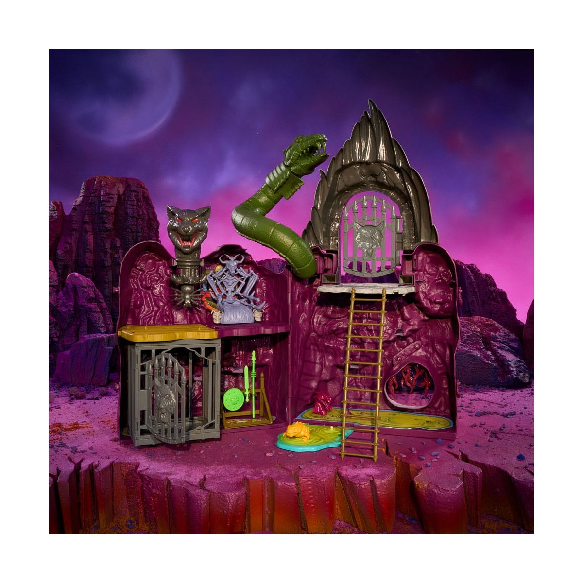 Masters of the Universe ORIGINS - Snake Mountain - Das Schloss des Malefiz